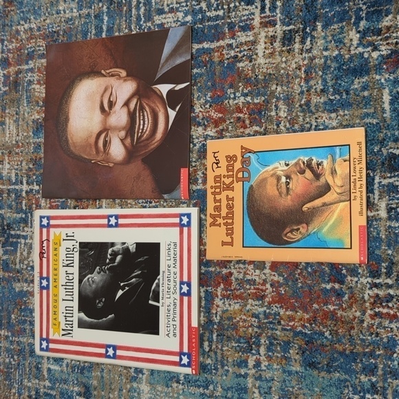 Scholastic Martin Luther King Jr. Set of 3 Paperback Books - Used - Picture 1 of 6